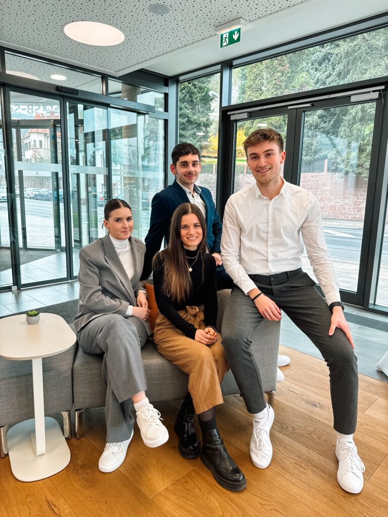 Theresina Rahtz, Leon Roth, Lorena Greß und Luca Schipper